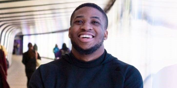 Man smiling